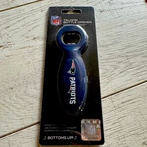 New Patriots Talking Bottle Opener